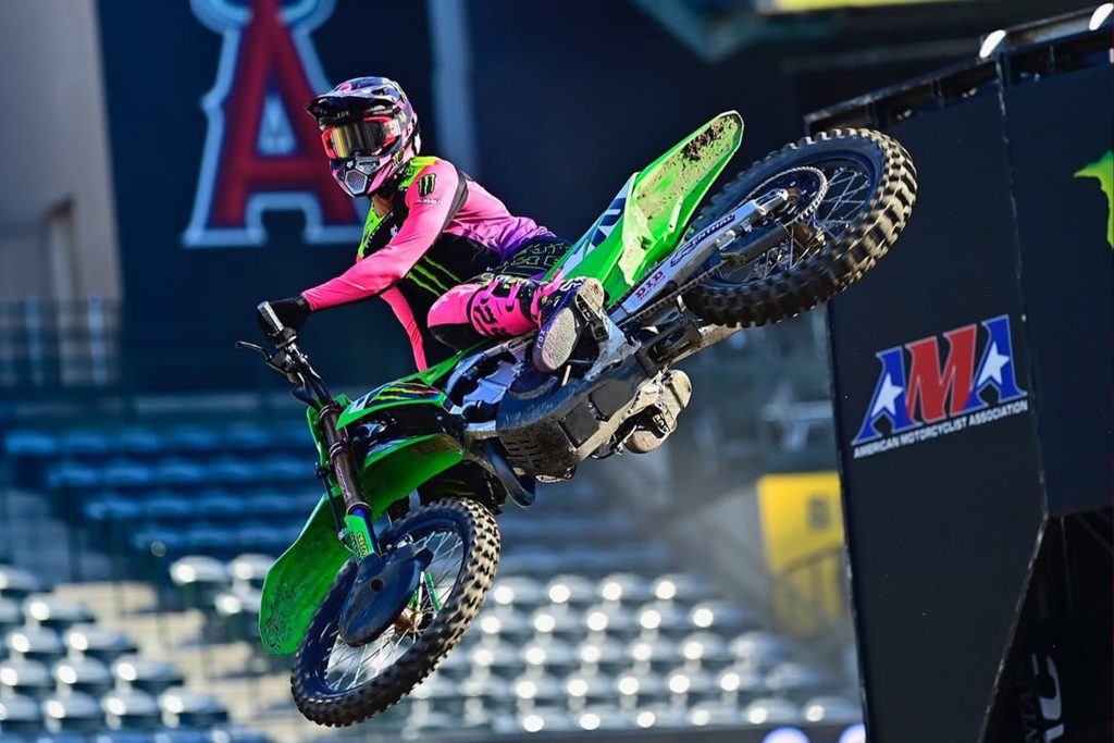 Jorge Prado beim Press Day in Anaheim.