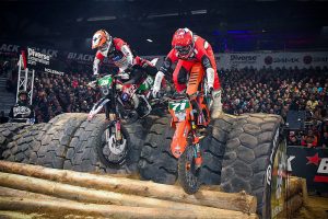 Maximilian Spies (#71) beim SuperEnduro in Riesa