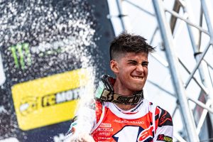 Andrea Adamo will 2025 so oft wie möglich auf das Podium der MX2.