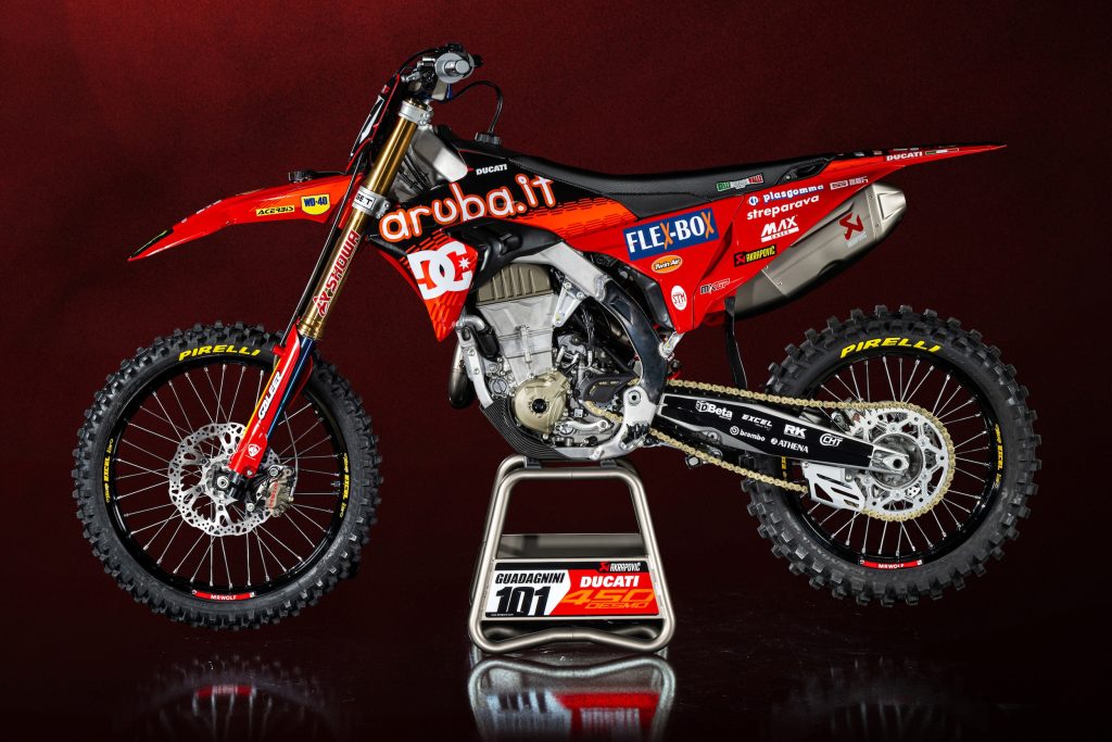 Die DC Shoes Ducati der MXGP Saison 2025