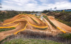 Die Strecke des 50. Winter Motocross Frankenbach