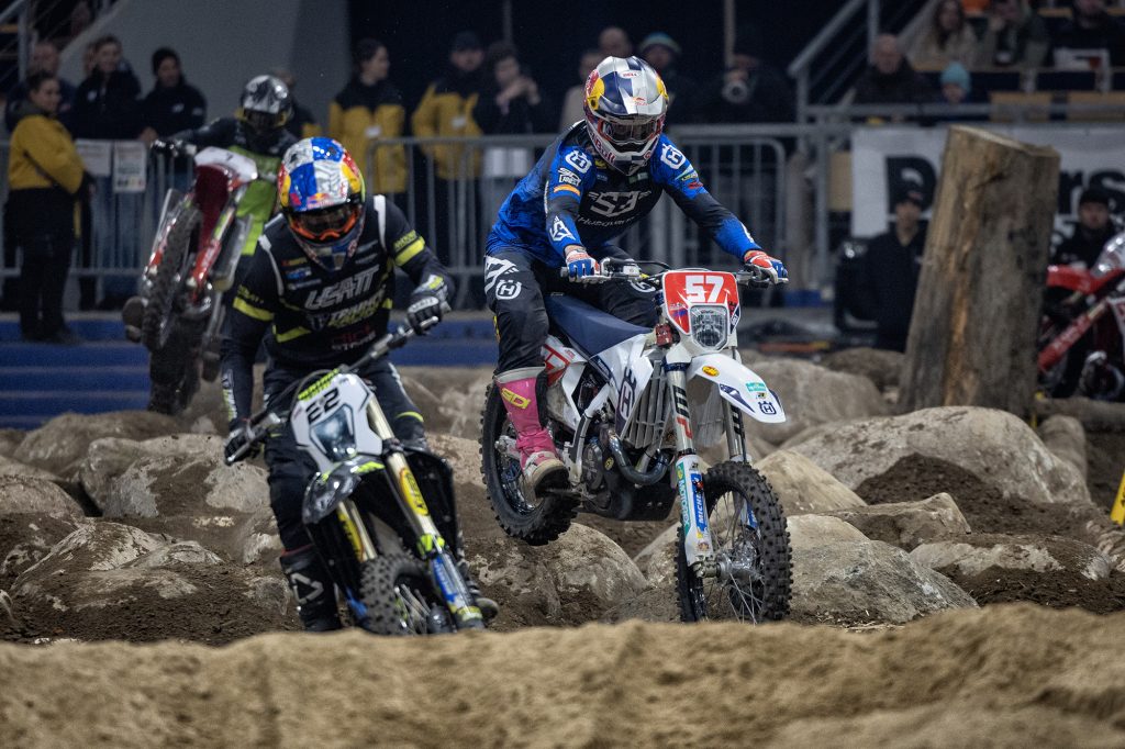 Der Zweikampf der die SuperEnduro WM bestimmt. Jonny Walker vs. Bily Bolt