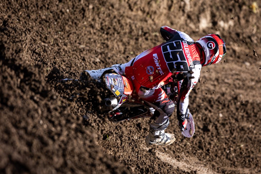 Glenn Coldenhoff auf seinem Fantic-Factory Bike