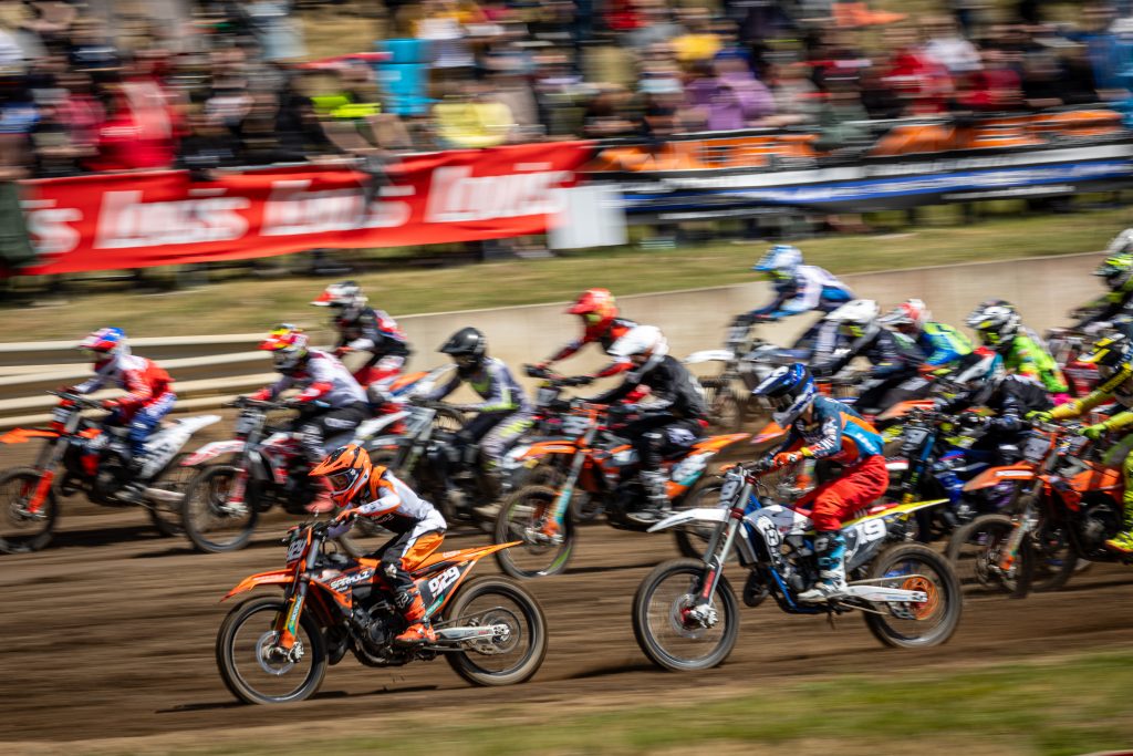 Moritz Ernecker beim ADAC MX Masters Moelln 2025 - Auf dem Weg zu einem weiteren Holeshot
