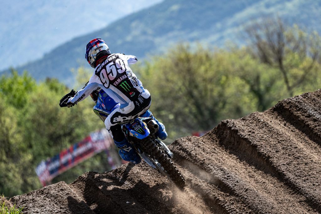 Maxime Renaux beim MXGP of Arco di Trento 2025.