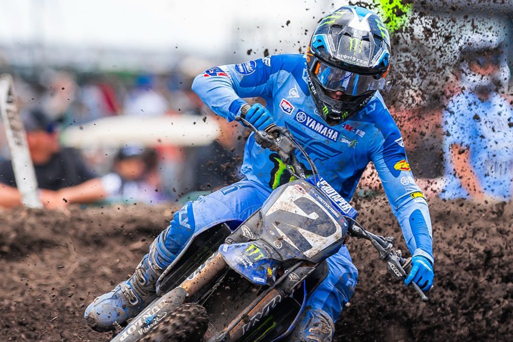 Cooper Webb auf seiner Yamaha mit Kabelzugkupplung