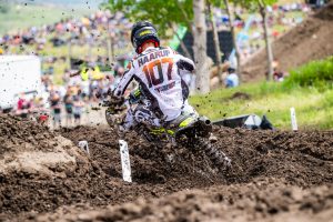 Mikkel Haarup beim Pro Motocross Lauf in Thunder Valley.