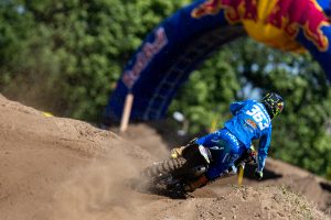 Lyonel Reichl startet mit gebrochenem Wadenbein beim ADAC MX Masters Dreetz 2025.