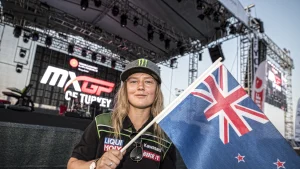 Courtney Duncan fährt seit ihrem siebten Lebensjahr Motorrad und wuchs in der ländlichen Gegend von Palmerston in der Nähe von Dunedin auf.
