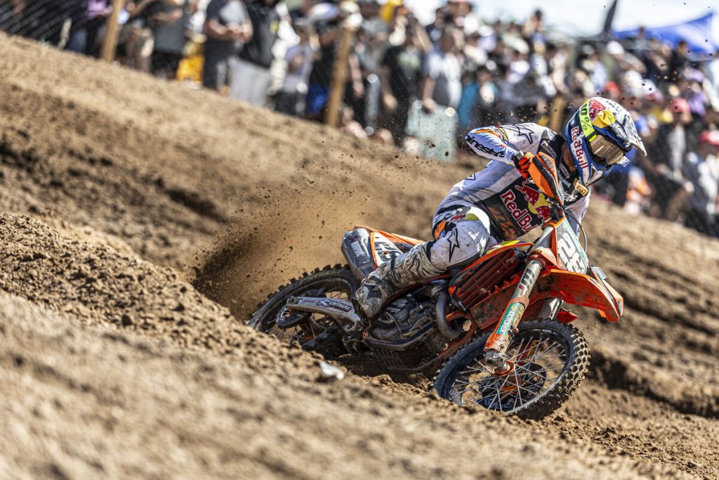 Marc Antoine Rossi bei seinem bisher einzigen Auftritt in der MXGP-Sasion 2025.