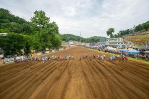 Die Startgerade beim Spring Creek National.