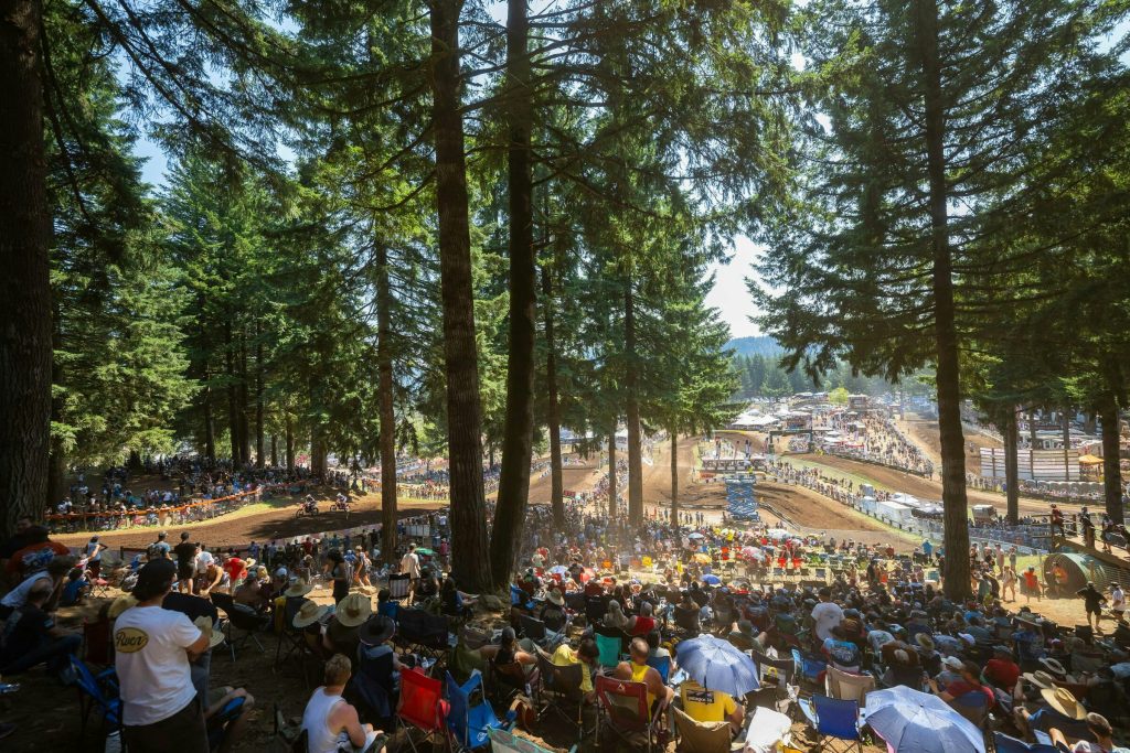 Die AMA Pro Motocross Strecke des Washougal National.