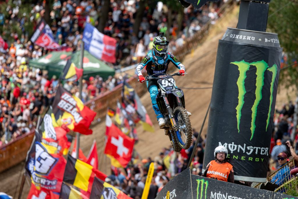 Jago Geerts beim MXGP of Czech Republic im Jahr 2023.