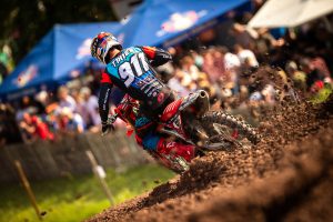 Jordi Tixier feiert beim ADAC MX Masters in Bielstein sein Comeback.