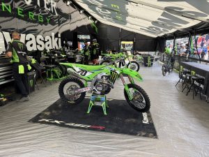 Kawasaki Setup mit Prado Bike bei der AMA Pro Motocross Serie