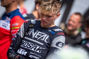 Valentin Kees, ist der derzeit einzige deutsche Vertreter in der EMX250.