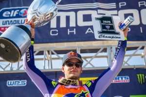 Jett Lawrence krönte sich in Unadilla zum Pro Motocross Champion 2025.