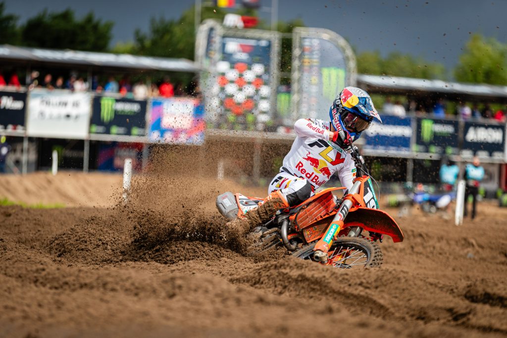 Sacha Coenen belegte im Freien Training des MXGP of Flanders 2025 Platz 3.