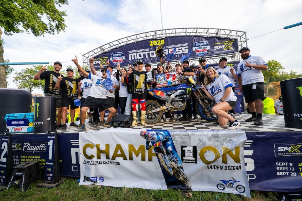 Haiden Deegan ist 250MX Pro Motocross Champion 2025.