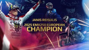 Janis Reisulis gewinnt die EMX-250 Meisterschaft 2025.