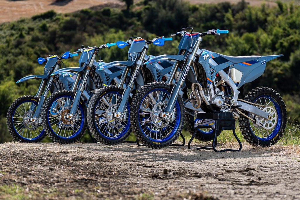 Die TM Moto Modellrange des Jahrgangs 2026