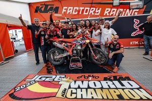 Josep Garcia krönte sich beim EnduroGP in Italien zum Champion.