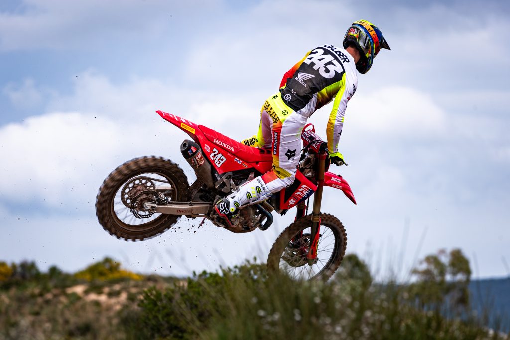 Tim Gajser wird beim MXoN 2025 ein letztes Mal auf die Honda steigen.