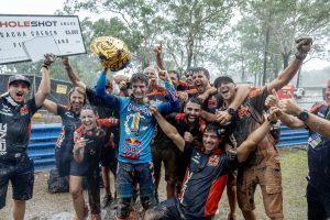 Simon Längenfelder krönte sich in Darwin zum dritten deutschen Motocross Weltmeister.