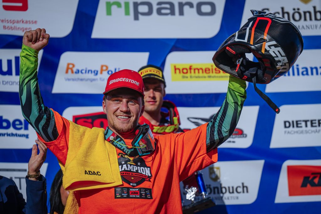 Roan van de Moosdijk gewinnt für Kosak KTM ersten ADAC MX Masters Titel