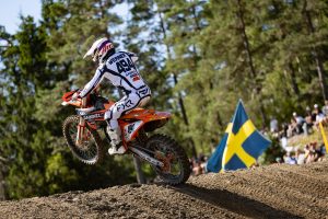 Maximilian Werner beim Grand Prix in Schweden.