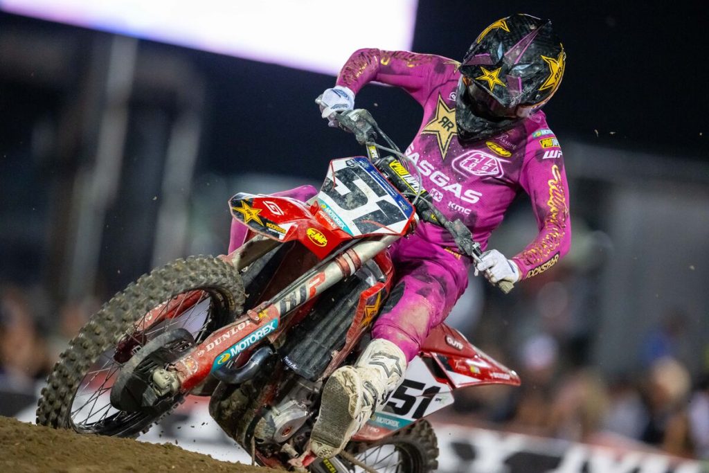 Justin Barcia beim SMX Finale in Las Vegas