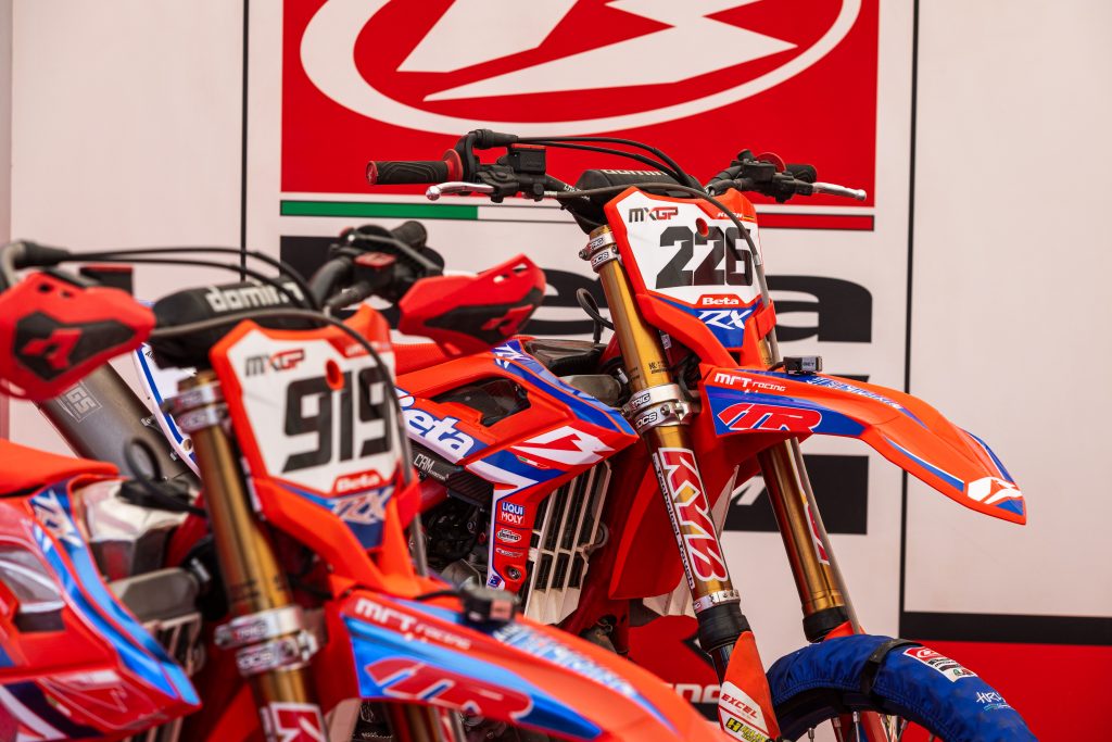 Die MXGP Bikes von Beta werden 2026 andere Startnummern haben.