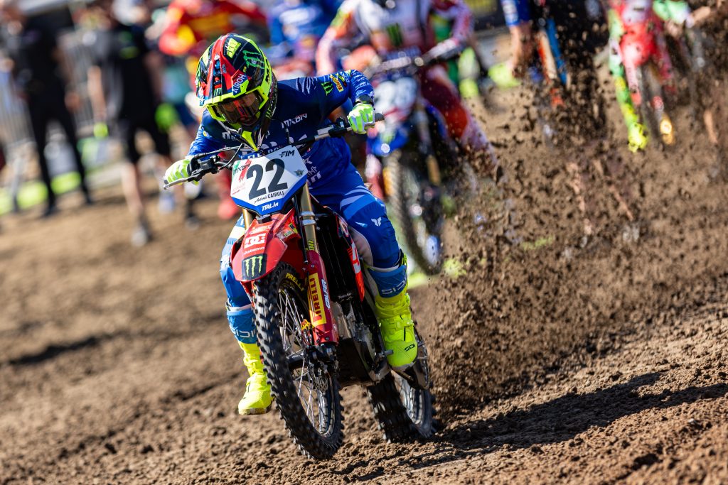 Antonio Cairoli, 40, beim MXoN 2025 auf dem Ironman Raceway in Crawfordsville, Indiana.