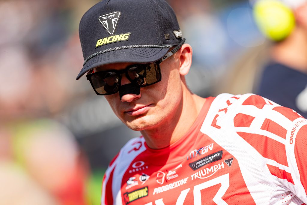 Mikkel Haarup startet 2026 auf der Triumph TF 450-X in der AMA Pro Motocross Meisterschaft.