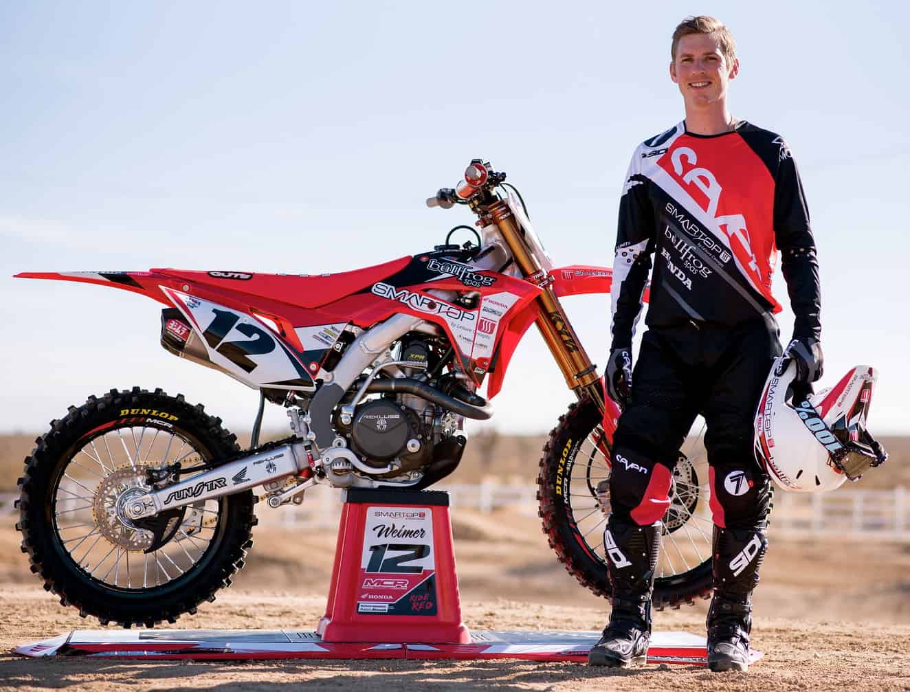 Jake Weimer makes a surprising comeback in the ADAC Supercross