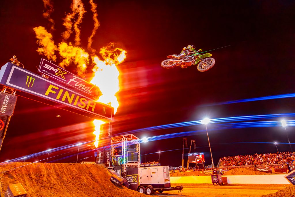 Seth Hammaker beim SuperMotocross Finale in Las Vegas