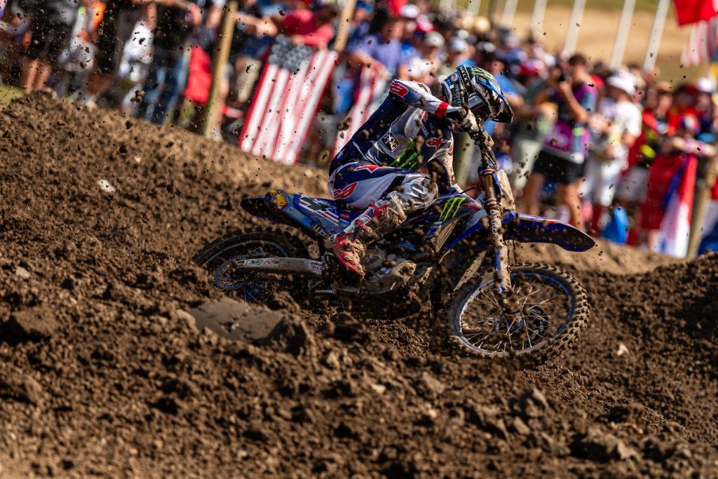Eli Tomac bestritt beim MXoN 2025 sein letztes Rennen auf einer Yamaha.