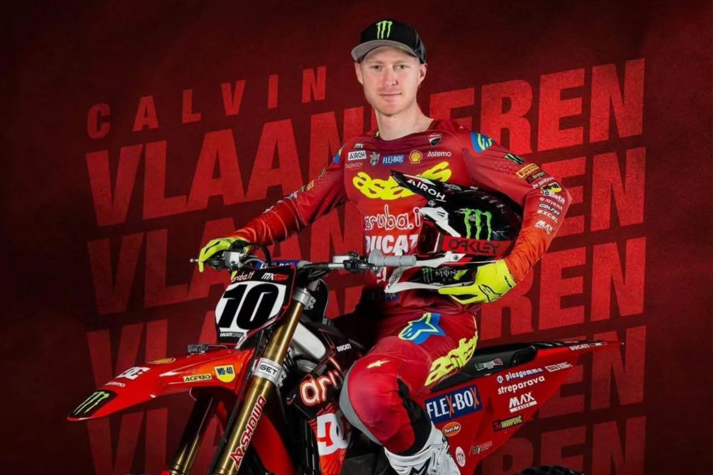 Calvin Vlaanderen schließt sich dem Ducati Factory Team an