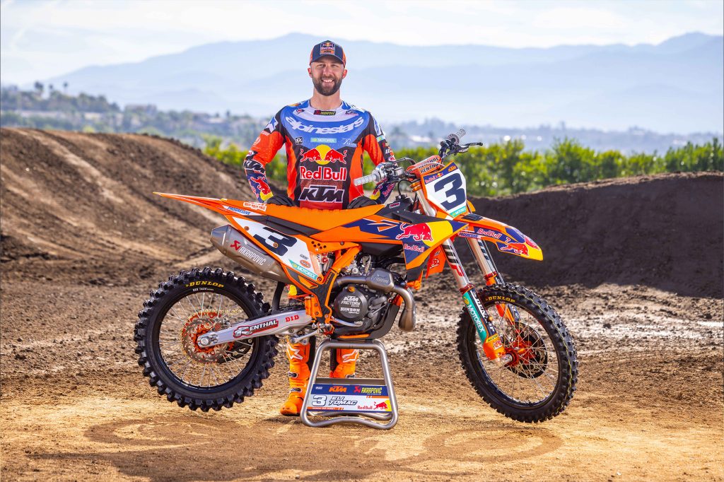 Eli Tomac wechselte für die AMA Saison 2026 von Yamaha zu KTM
