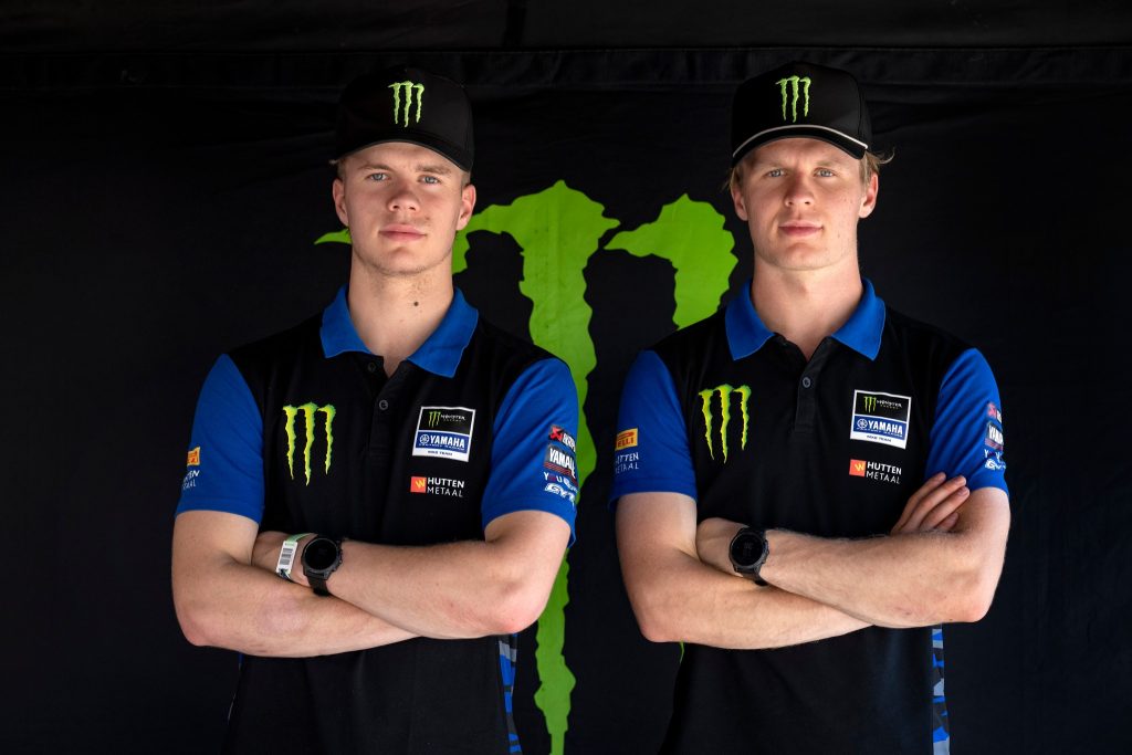Karlis und Janis Reisulis, nun zusammen im Yamaha MX2 Factory Team
