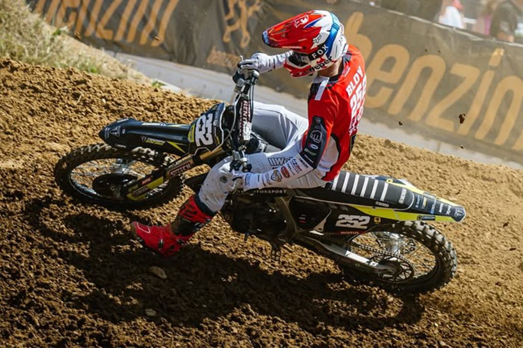 Paul Bloy auf der Dörr Motorsport Triumph