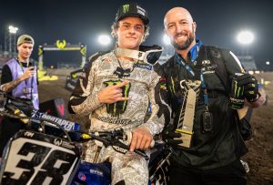 Haiden Deegan konnte sich nach dem Kupplungswechsel über Platz 3 bei der WSX in Argentinien freuen.