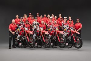 Das Honda HRC Progressive Team der SMX Saison 2026