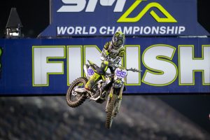 Deacon Denno gewinnt auf der Triumph das SMX Next Rennen beim Daytona Supercross 2026