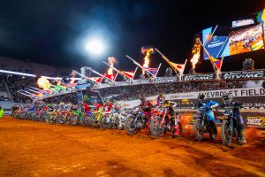 Der Start beim Birmingham Supercross