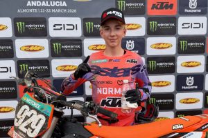 Moritz Ernecker gewinnt seinen ersten EMX125 Grand Prix