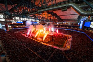 Opening beim Detroit Supercross