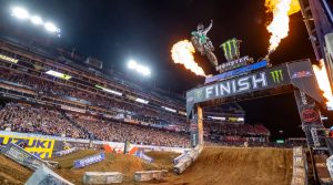 Das Stadium der Tenneessee Titans aus Nashville ist 2026 Austragungsort der 13ten AMA Supercross Runde