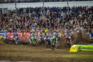 Die Fahrer der 250SX Klasse schaffen es regelmäßig in unsere beliebte Strafen Übersicht der AMA Supercross Saison 2026