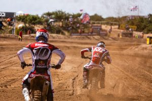 Ducati Werkspiloten Vlaanderen und Bonacorsi beim MXGP of Sardegna 2026 in Riola Sardo